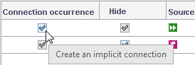 Tooltip: Create an implicit connection